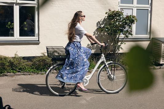SS25 - LOTO SKIRT / WARM ELECTRIC BLUE