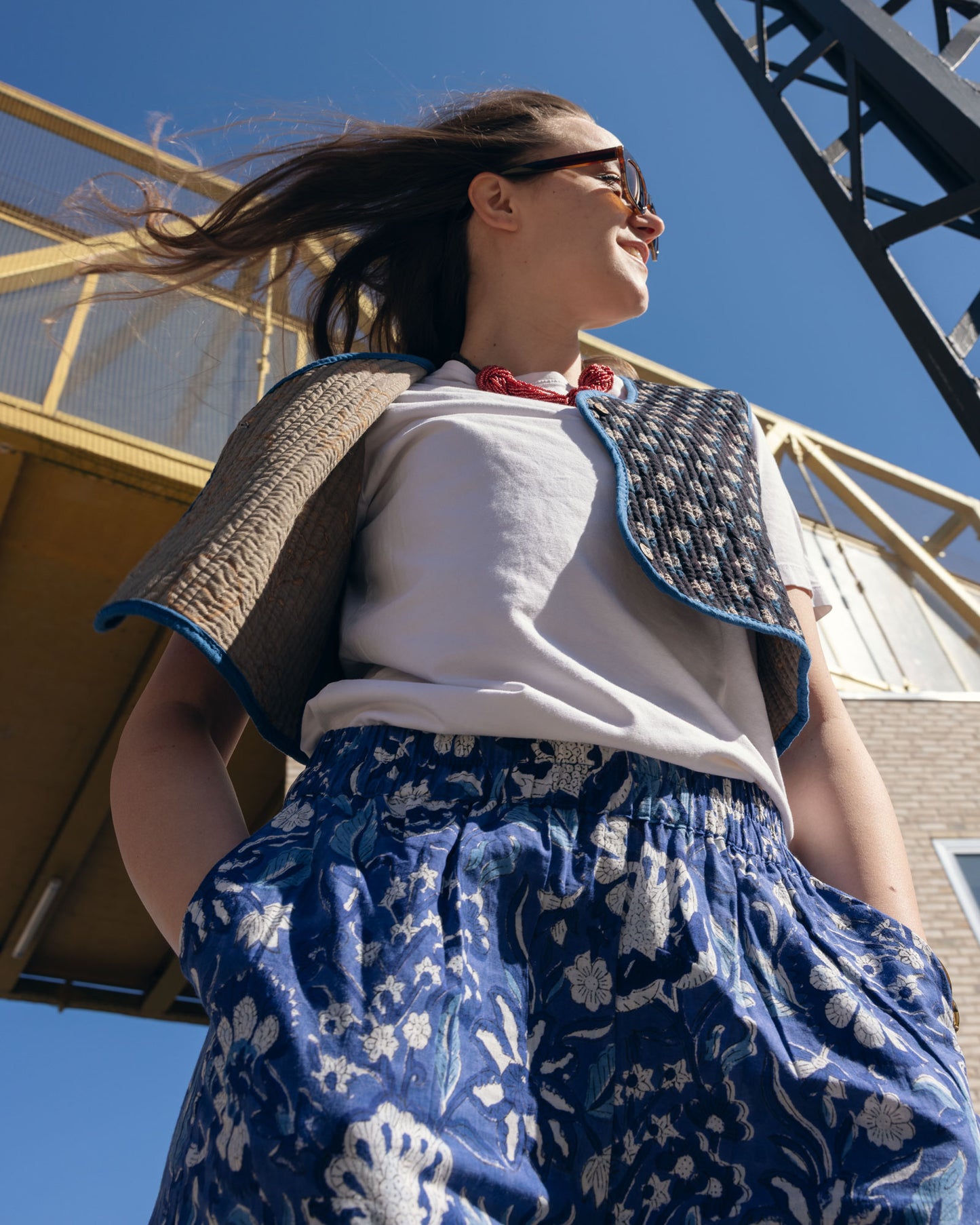 SS25 - LOTO TROUSERS / WARM ELECTRIC BLUE