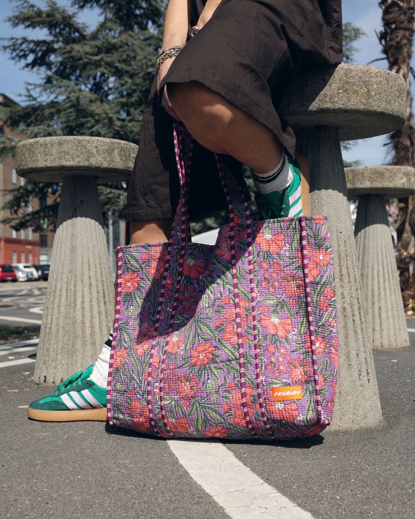 PRAANAM - SUMMER BAG / VIOLA