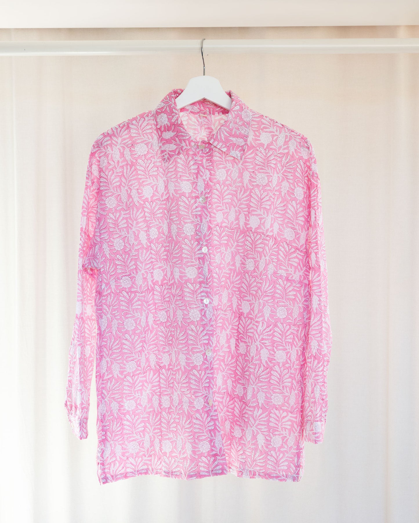 SS25 - JASMINE SHIRT / BLOOMY ROSE
