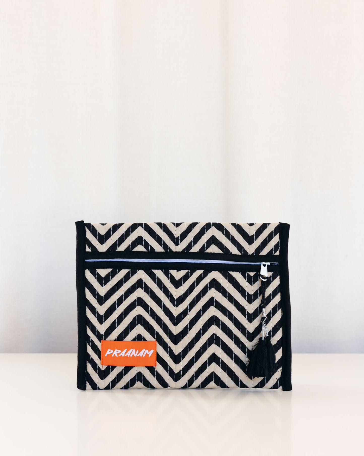 SS25 - KORA BAG & KORA ZIP / ZEBRA BLACK AND SOFT CREAM