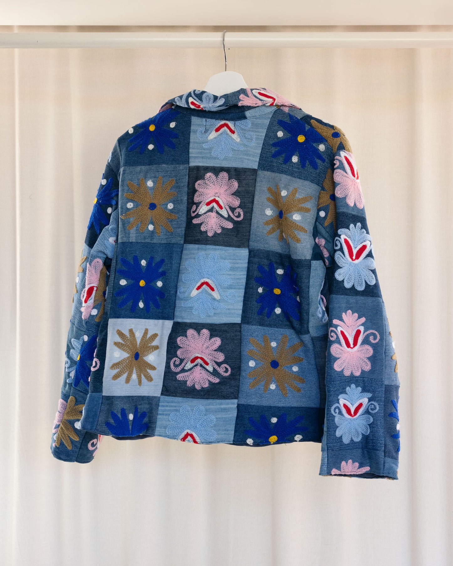 PRAANAM - LOVE DENIM JACKET / DUSKY FLAMINGO