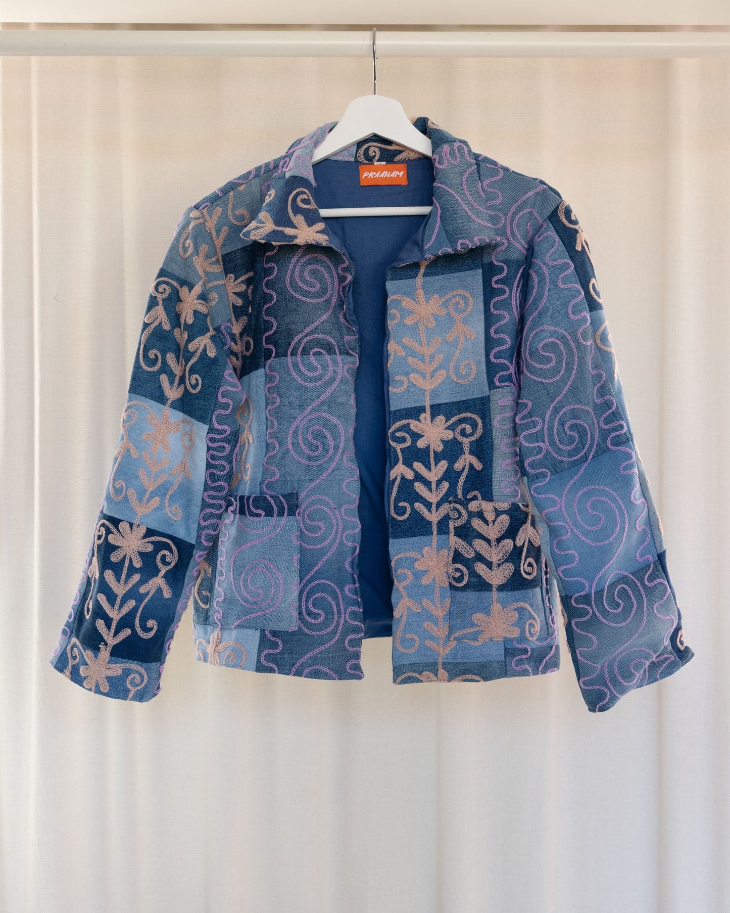 PRAANAM - RAMA DENIM JACKET / LILLY AND MAUVE