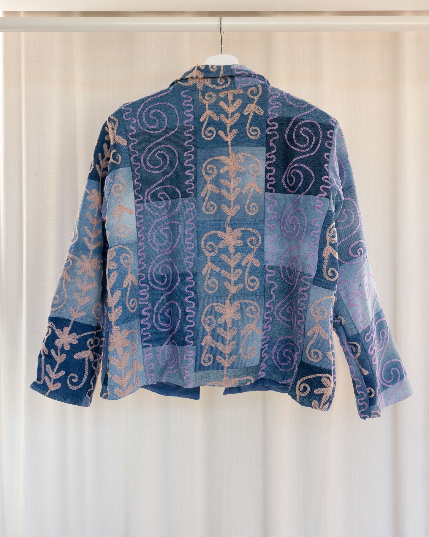 PRAANAM - RAMA DENIM JACKET / LILLY AND MAUVE