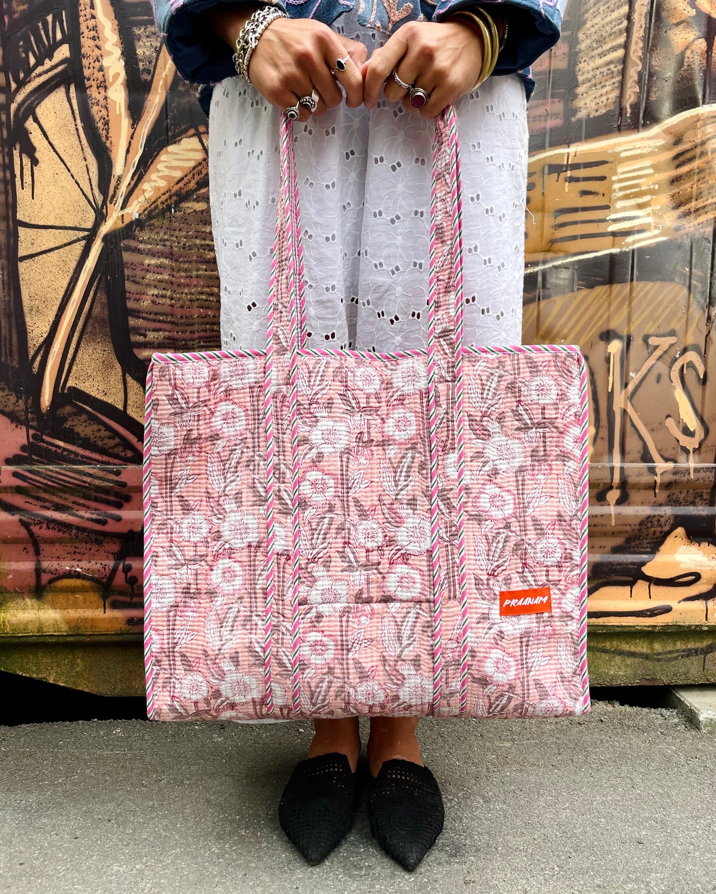 PRAANAM - SUMMER BAG / TULIPS