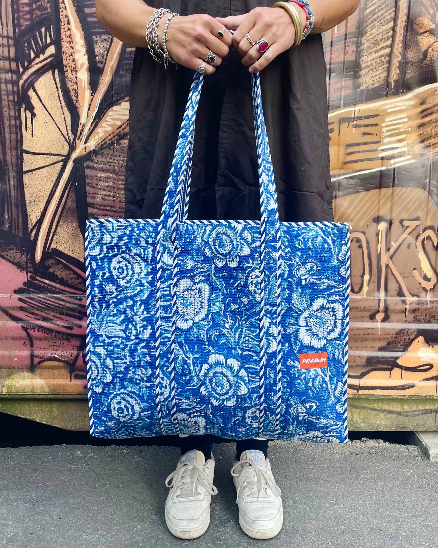 PRAANAM - SUMMER BAG / BLU