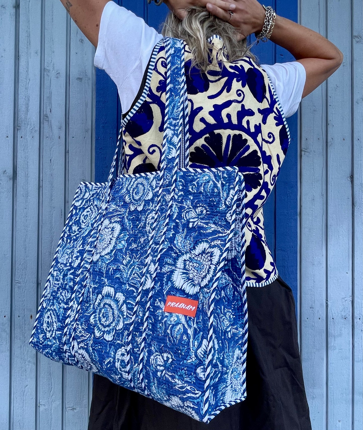 PRAANAM - SUMMER BAG / BLU