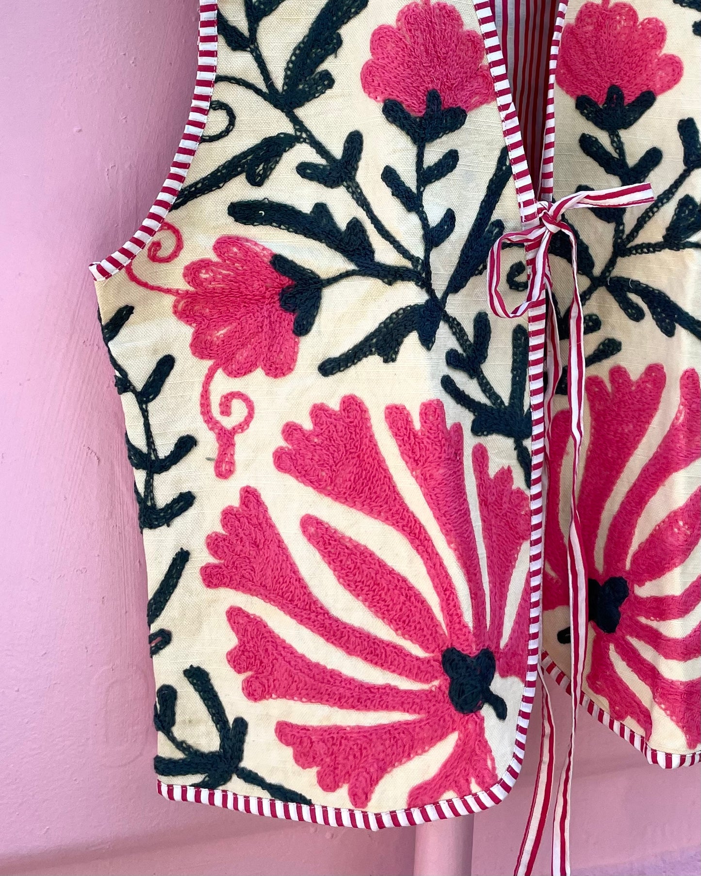 PRAANAM - KALA VEST / BLUSH GARDEN