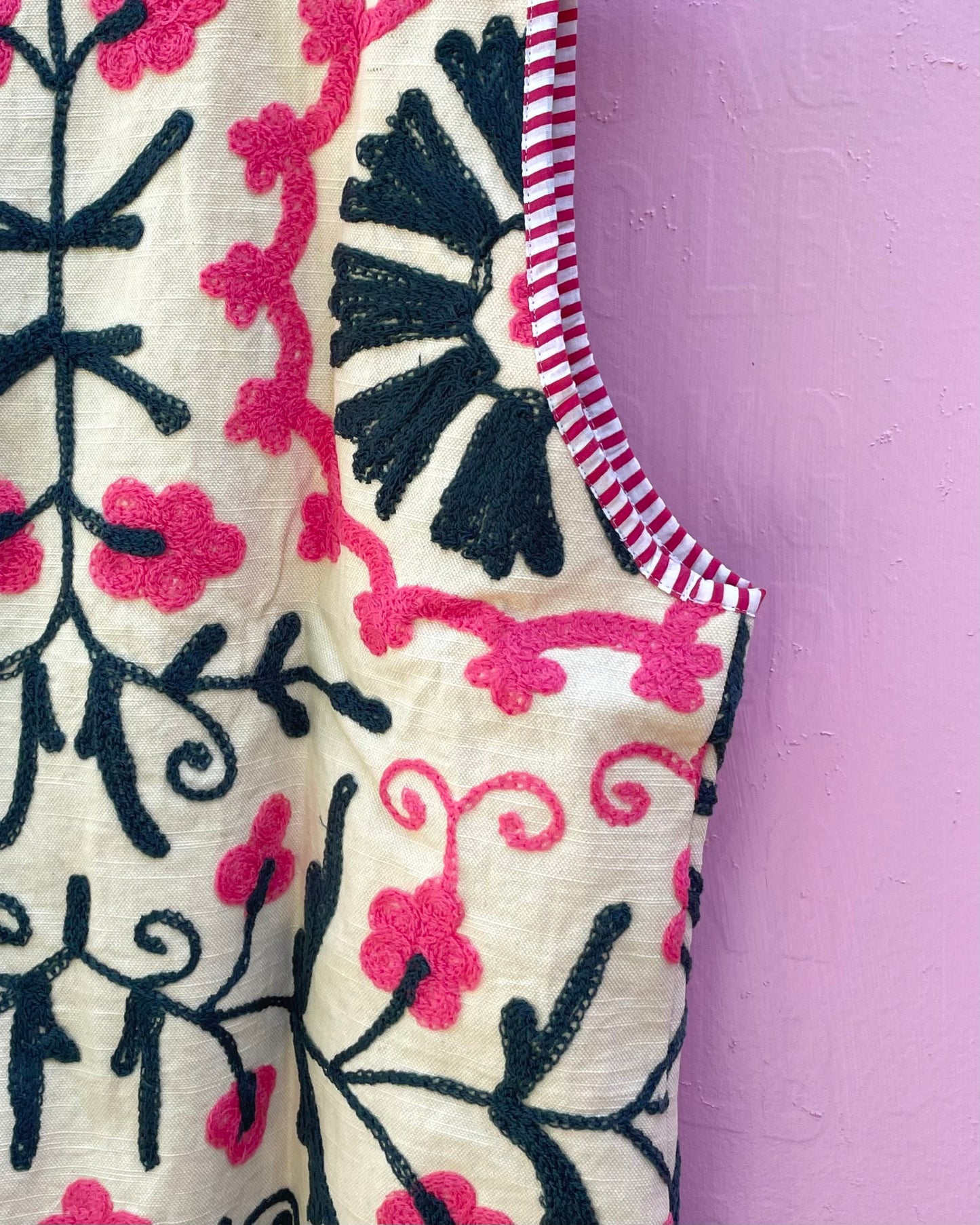 PRAANAM - KALA VEST / BLUSH GARDEN