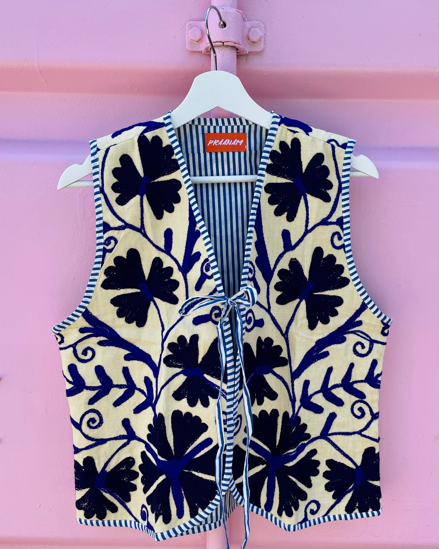 PRAANAM - KALA VEST / BREEZY BLUE