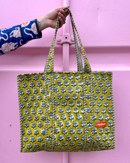 PRAANAM - SUMMER BAG / PISTACHIO GREEN