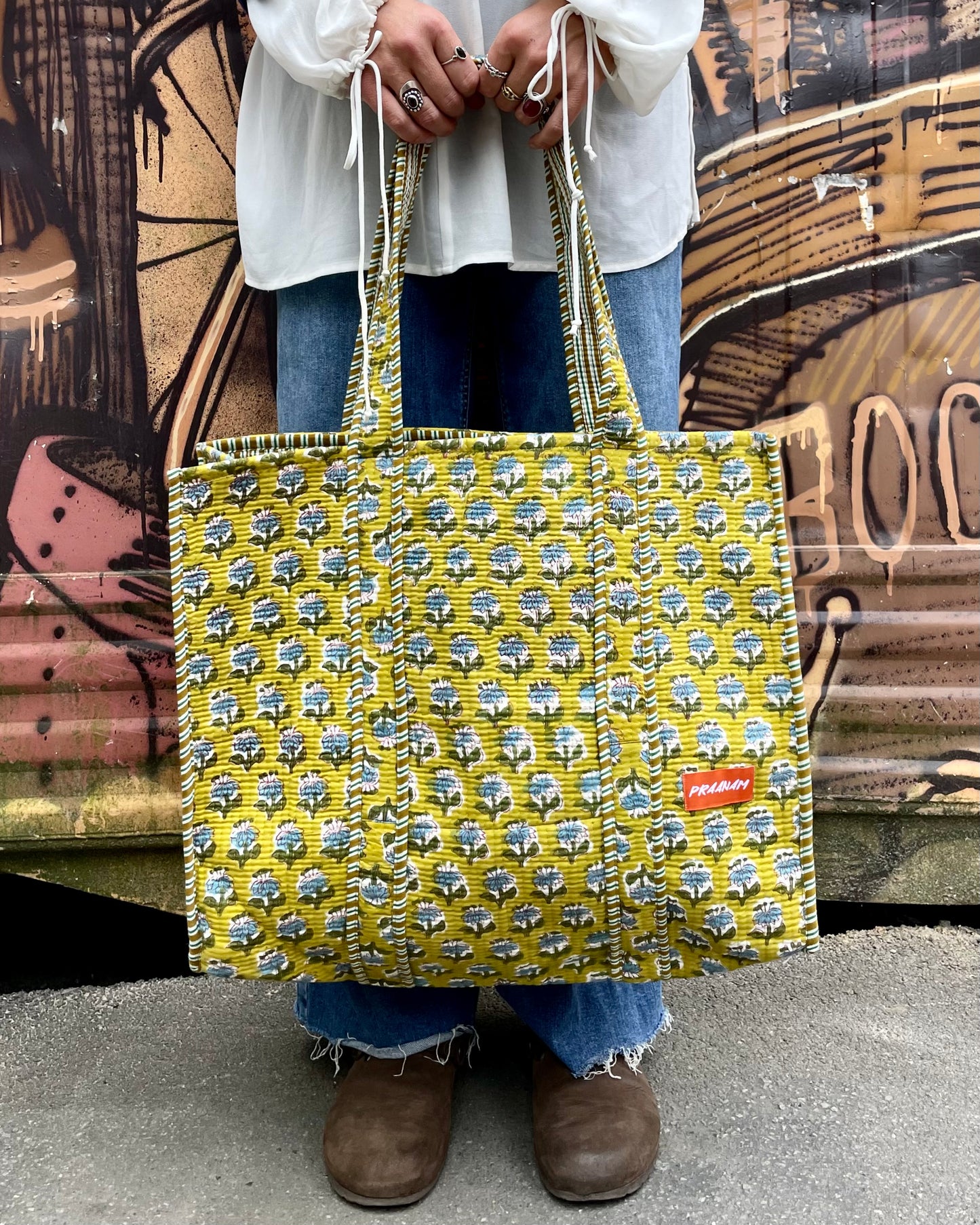 PRAANAM - SUMMER BAG / PISTACHIO GREEN