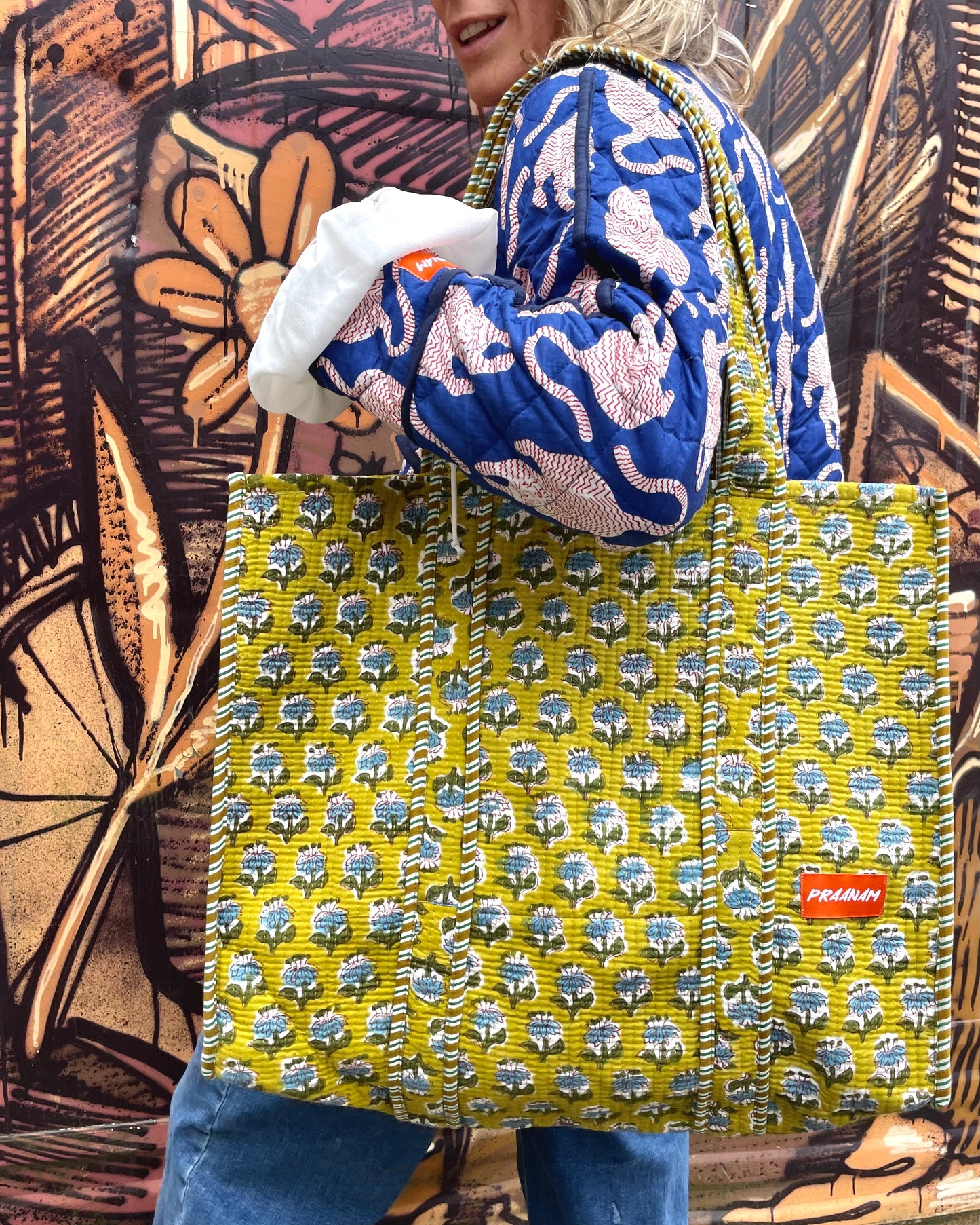 PRAANAM - SUMMER BAG / PISTACHIO GREEN