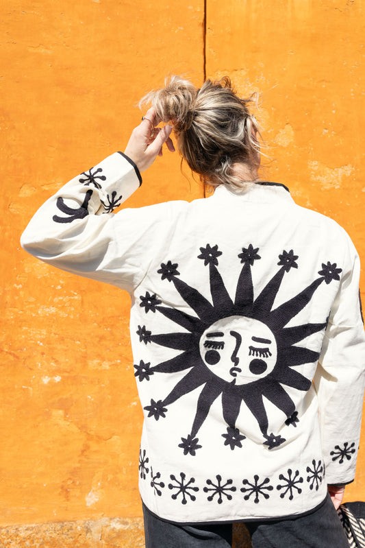 SS25 - SOLE JACKET / RICE WHITE