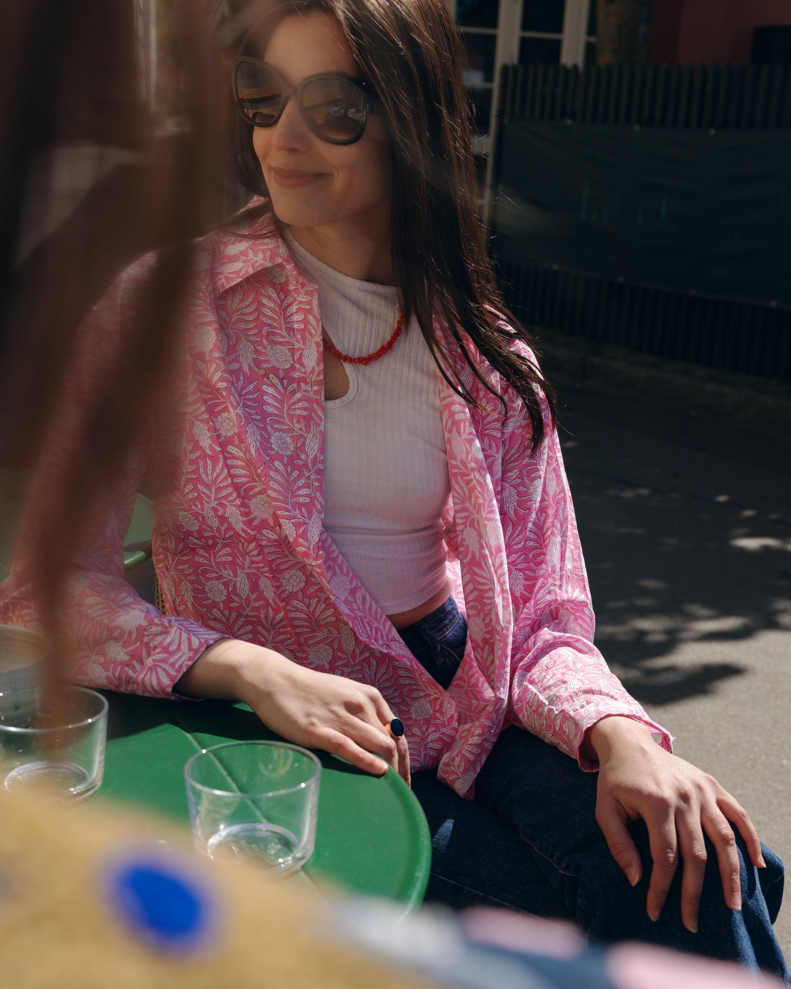 Jasmine shirt - Bloomy rose