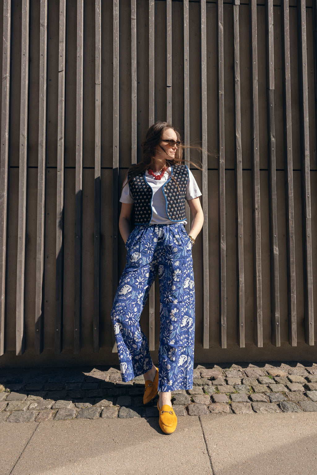 Loto trousers - Electric blu
