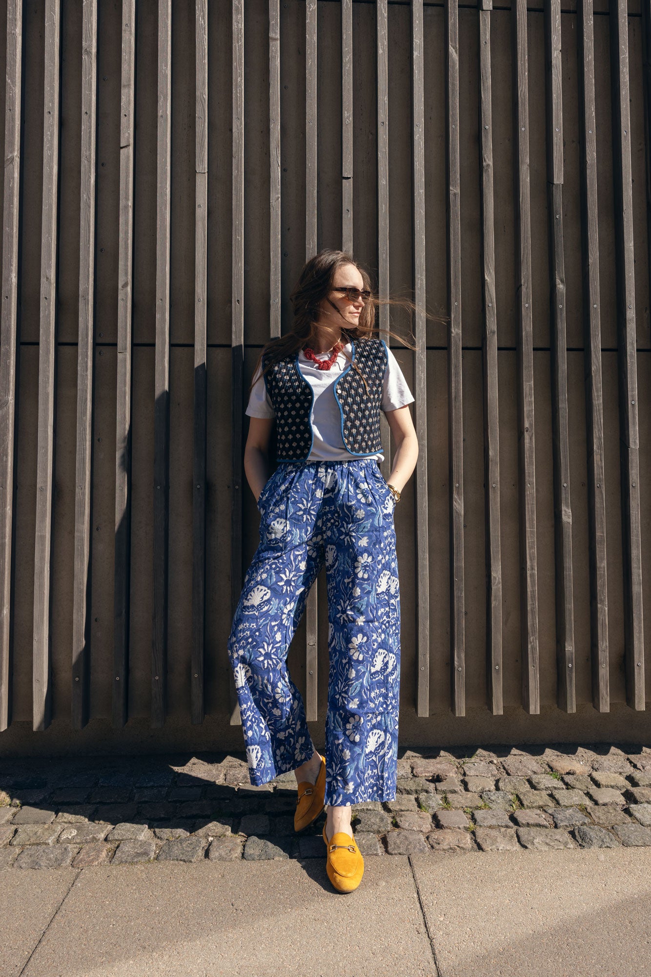 Loto trousers - Electric blu