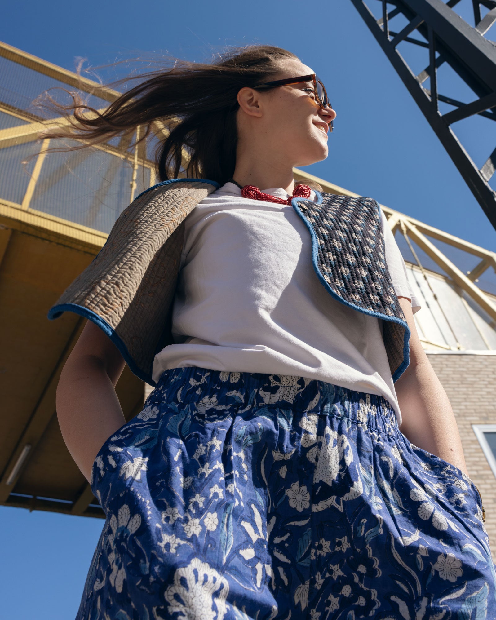 Loto trousers - Electric blu