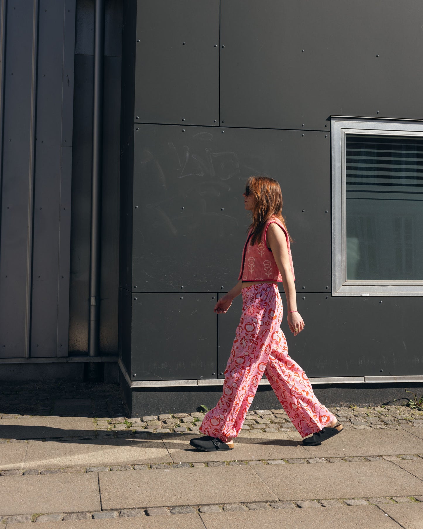 SS25 - LOTO TROUSERS / TAFFY PINK AND LOVE RED