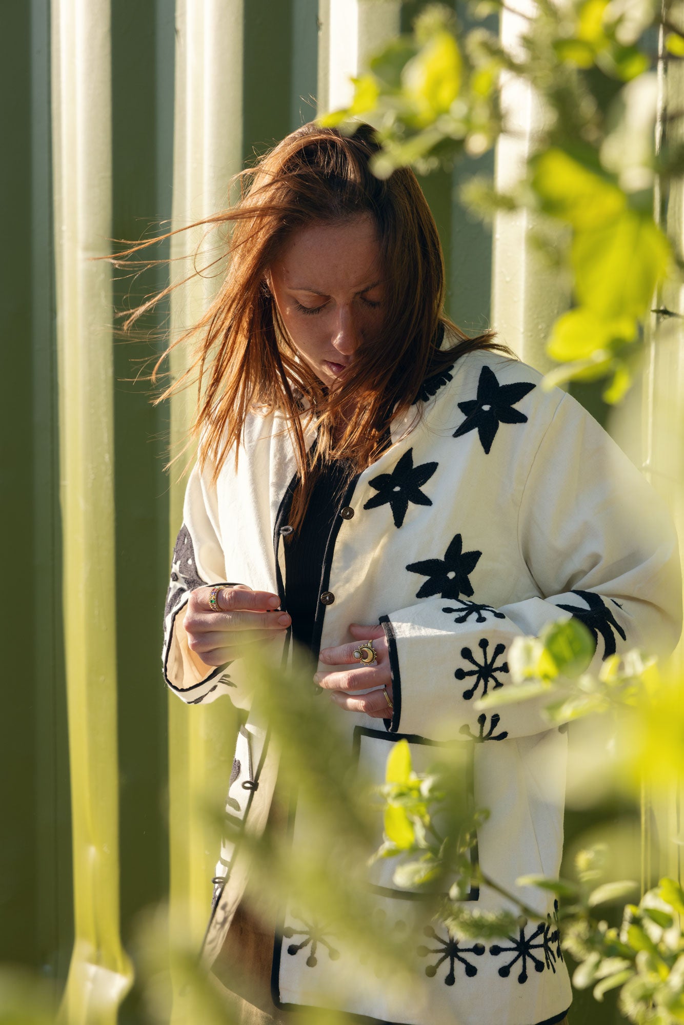 Sole Jacket - Rice white