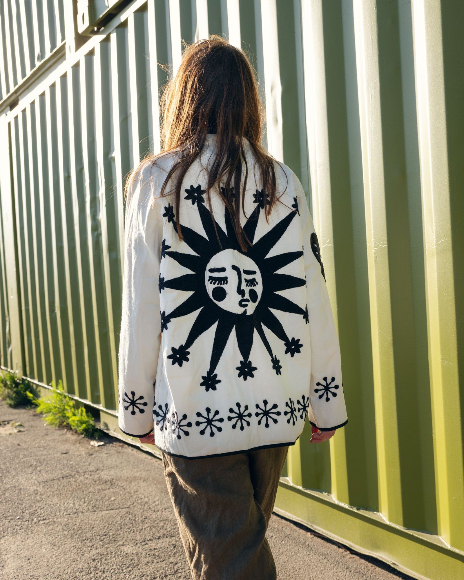 Sole Jacket - Rice white