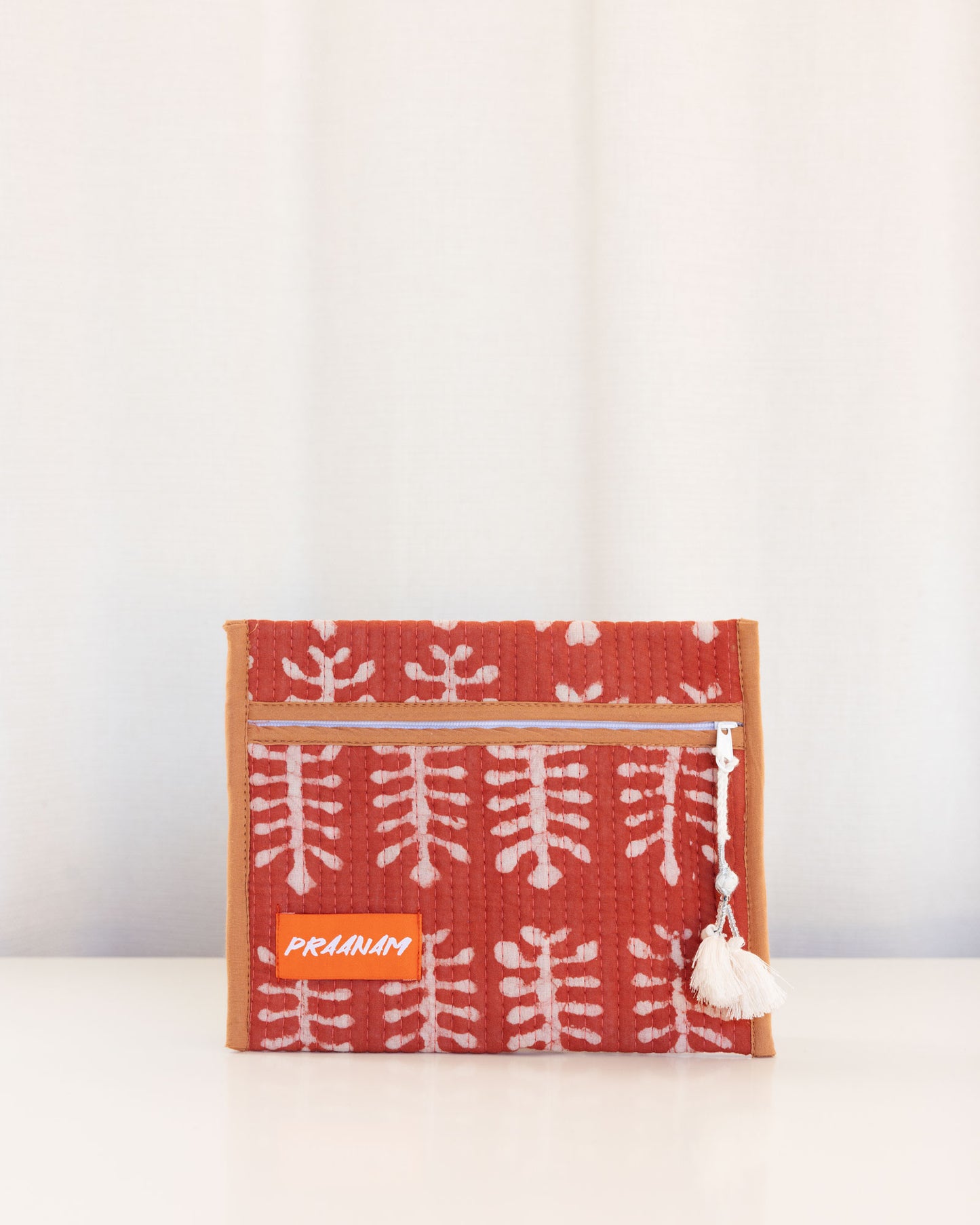 SS25 - KORA BAG & KORA ZIP / RUSTY RED AND CAPPUCCINO