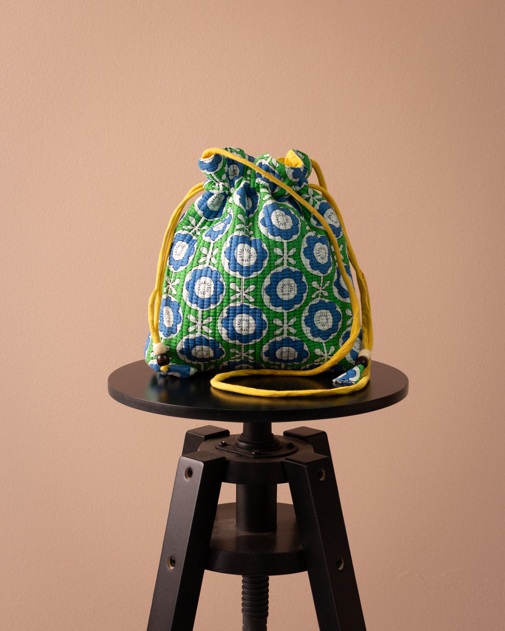 Rani Pouch - Green and Blue