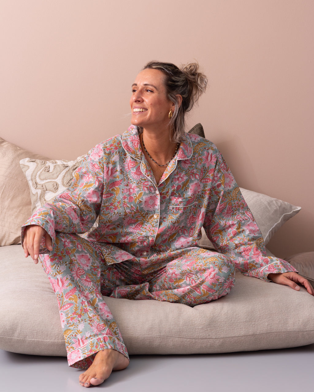 Taara pyjamas - Blu lagoon