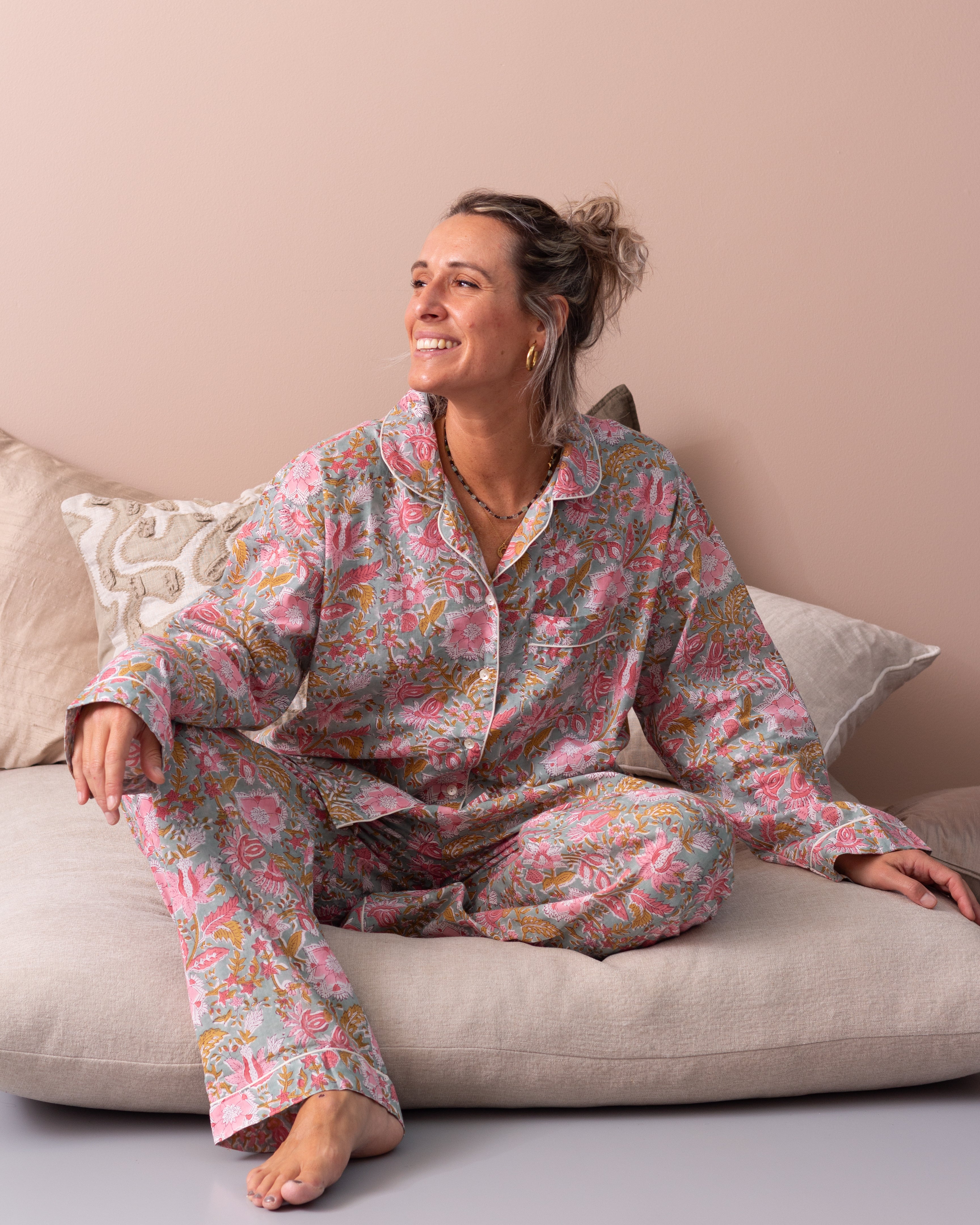 Taara pyjamas - Blu lagoon