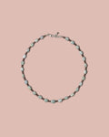 Selva Necklace - Smoky Quartz and Aquamarine