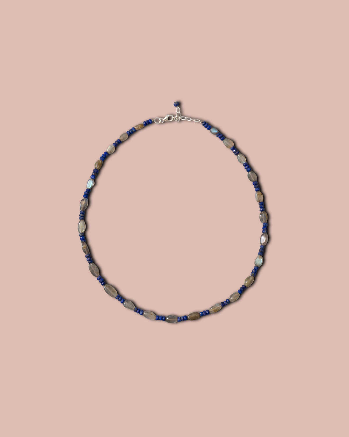 Selva Necklace - Labradorite and Lapis