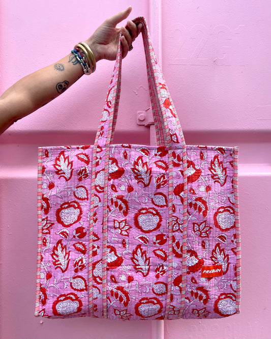 PRAANAM - SUMMER BAG / POPPY