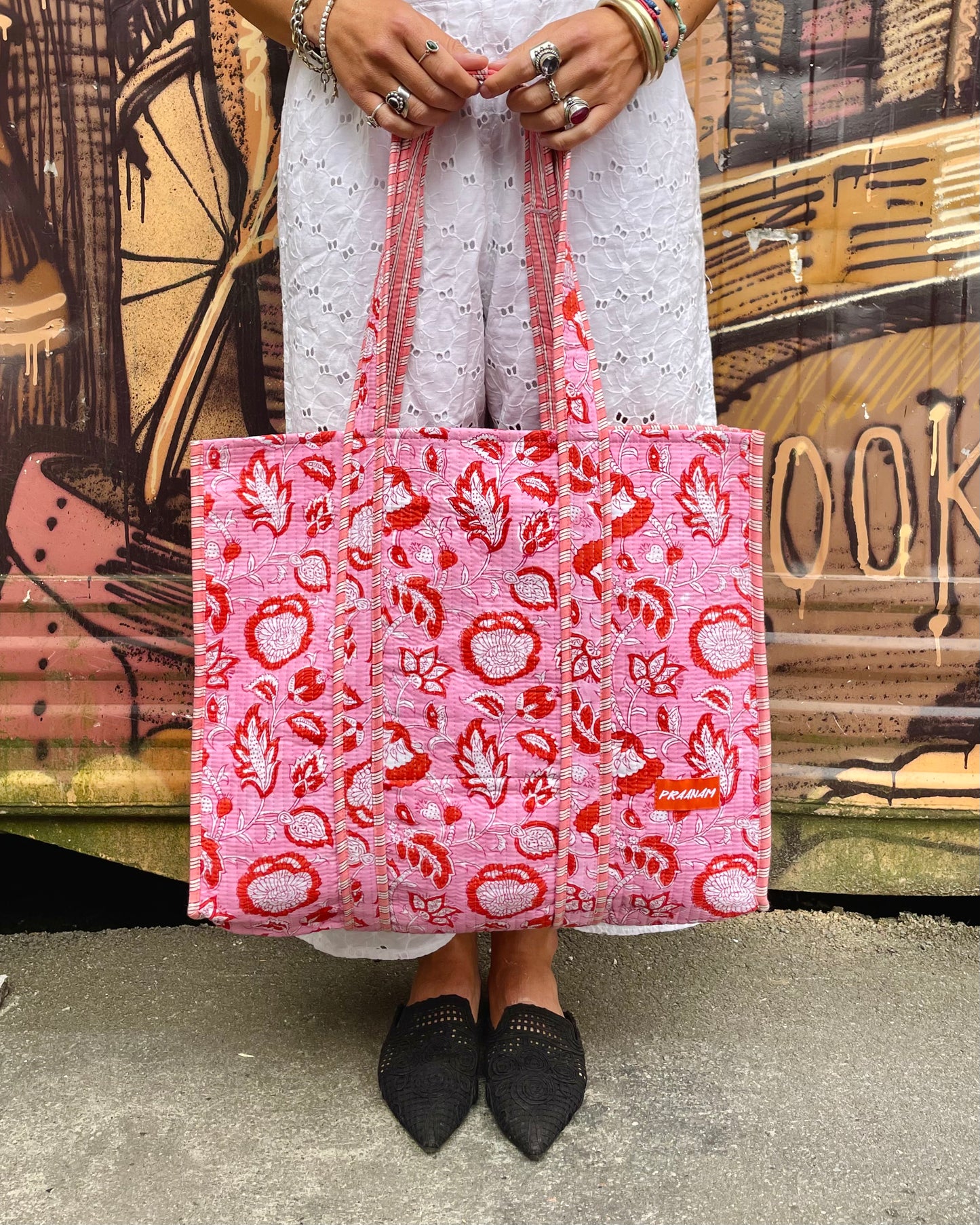 PRAANAM - SUMMER BAG / POPPY