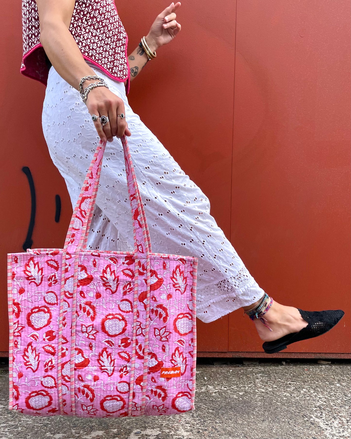 PRAANAM - SUMMER BAG / POPPY