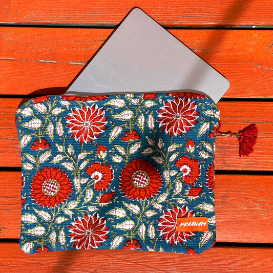 PRAANAM - LAPTOP BAG / CRIMSON SKY