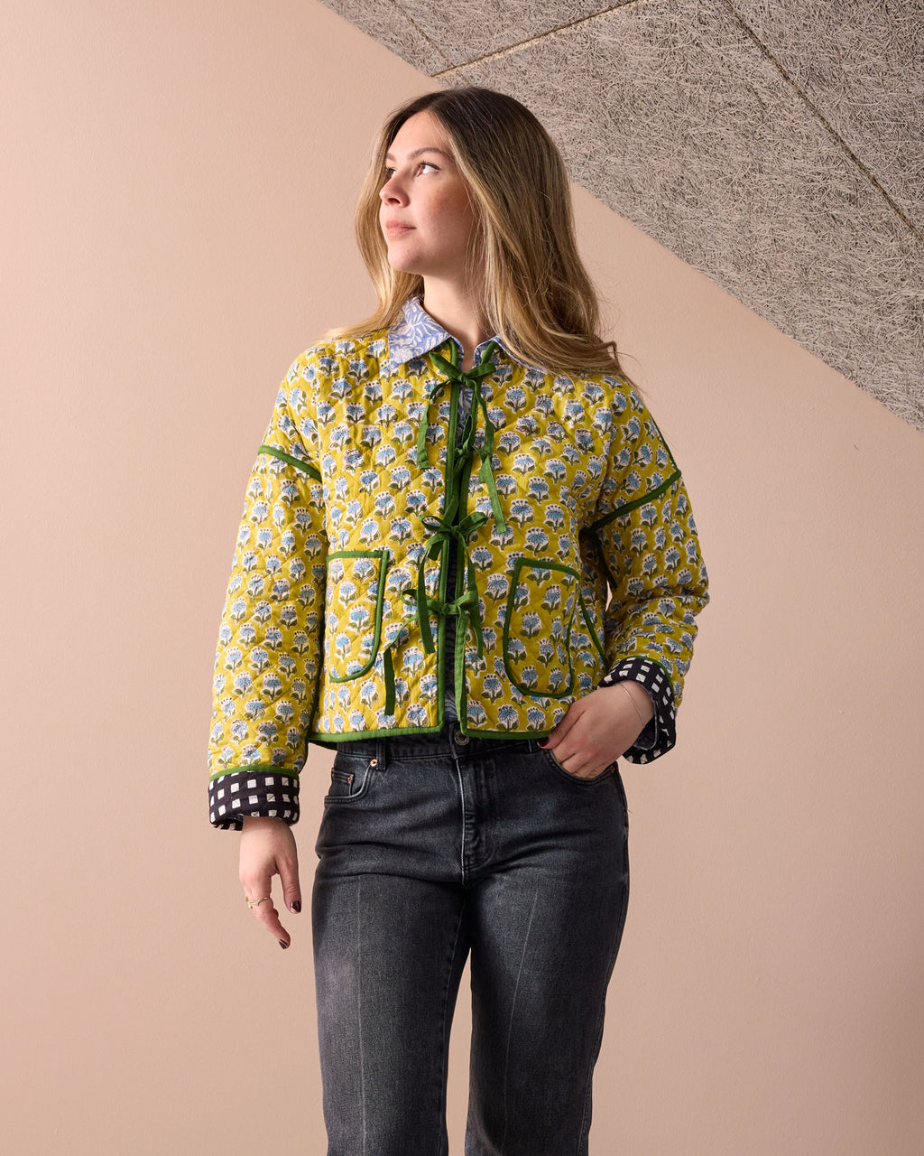 Ananda Jacket - Lime Green