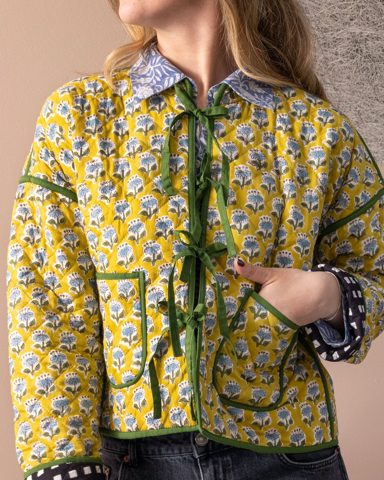 Ananda Jacket - Lime Green