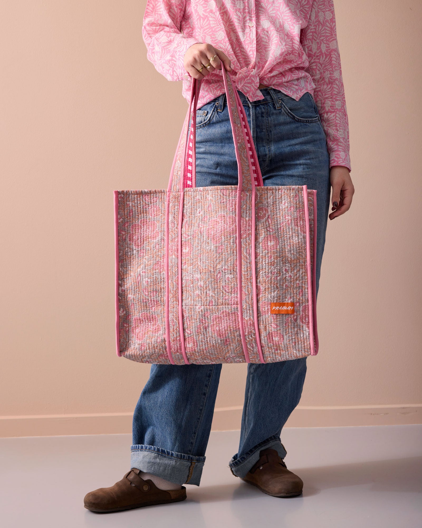 Tote Bag - Soft pink