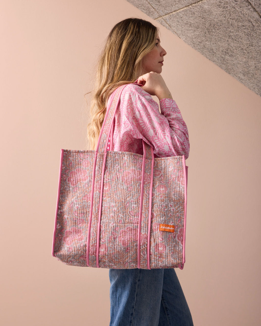 Tote Bag - Soft pink