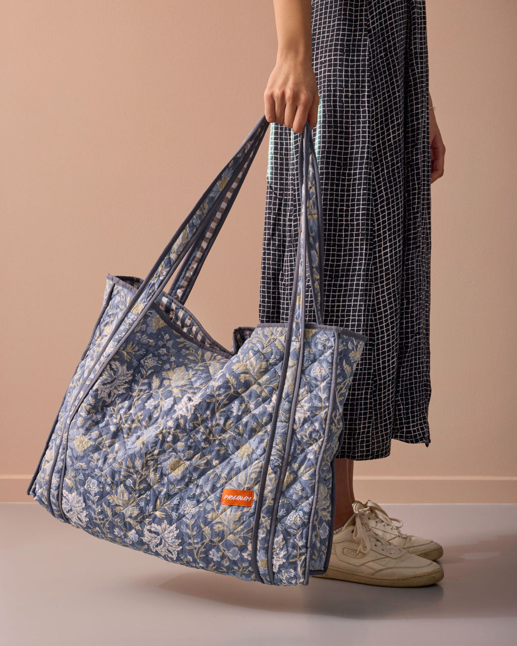 Maxi tote - Aegean blue