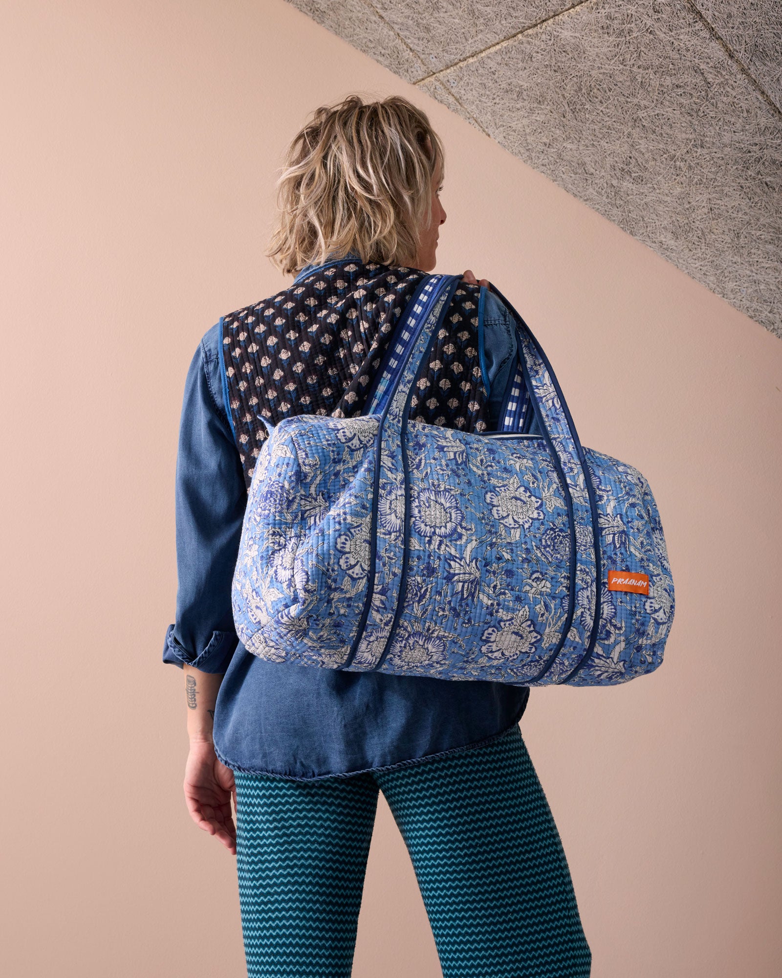 Duffle Bag - Sky Blue