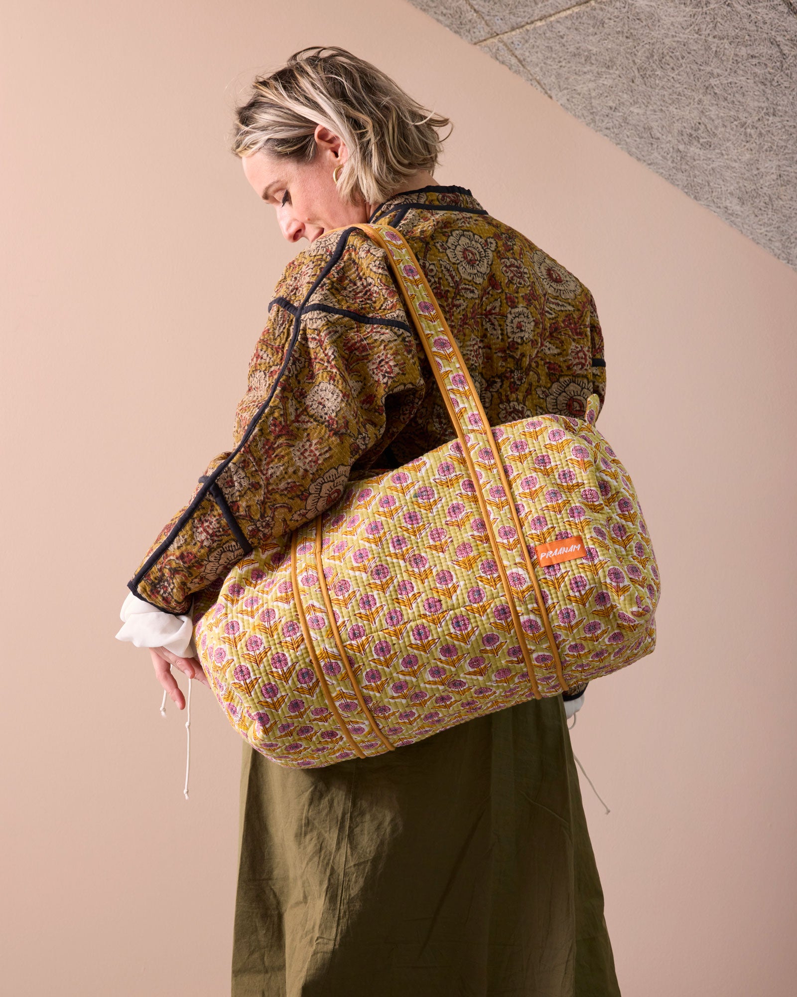 Duffle Bag - Lime green