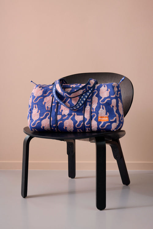 Duffle Bag - Blue tigers