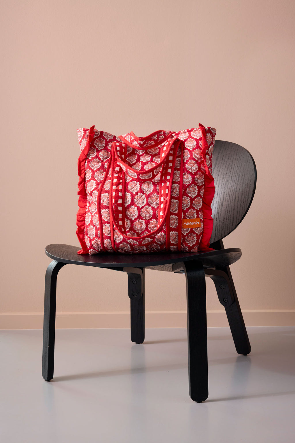 Frill bag - Scarlet Red