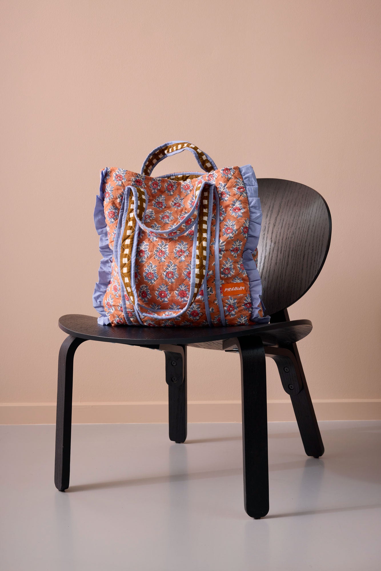 Frill bag - Rusty Brown