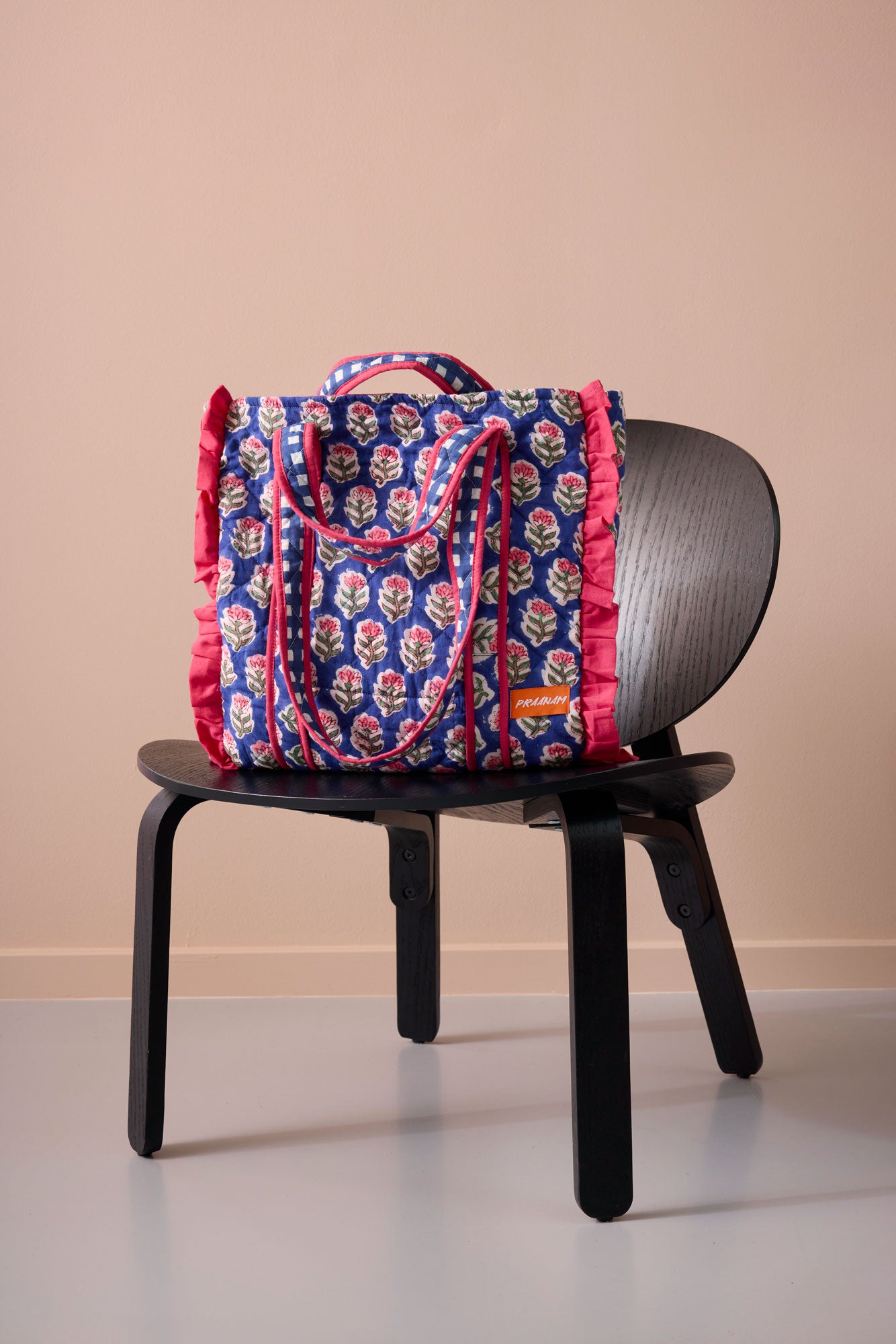 Frill bag - Marine Blue