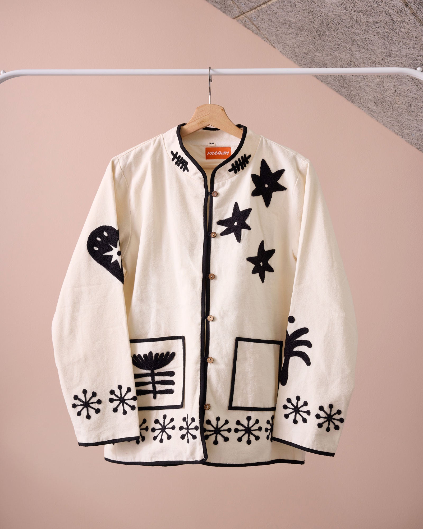 Sole Jacket - Rice white
