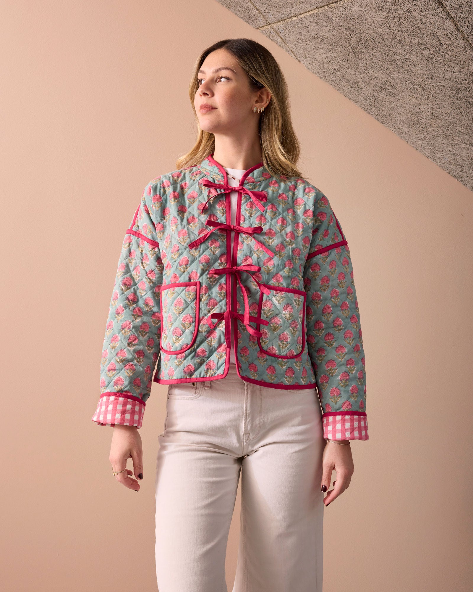 Ananda Jacket - Tiffany Blue