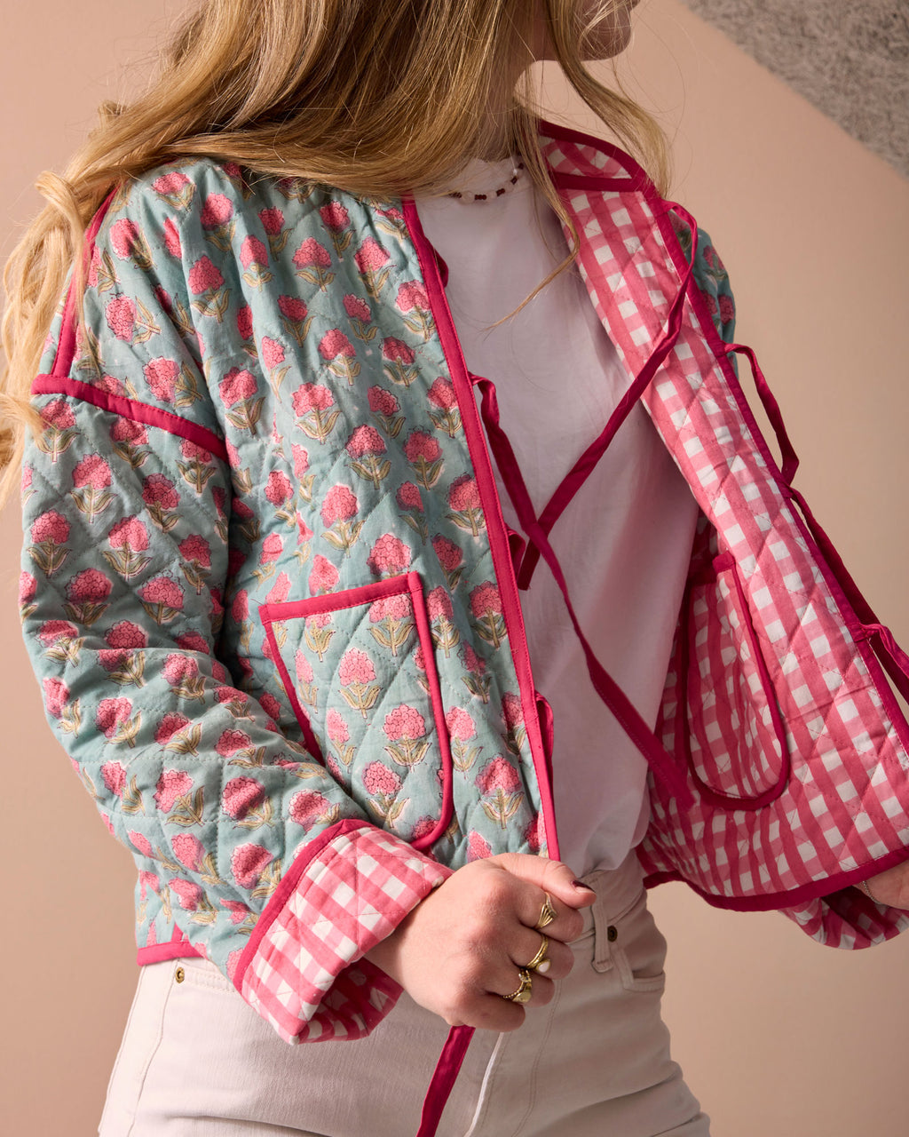 Ananda Jacket - Tiffany Blue