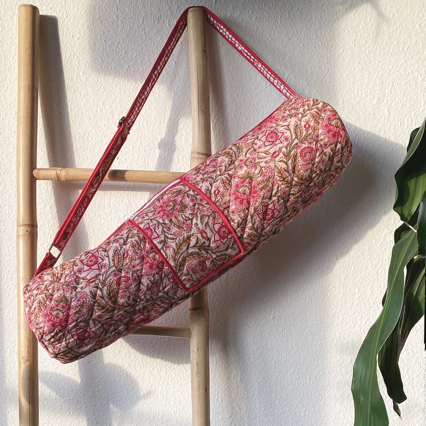 PRAANAM - ASANA BAG / RUBY BLOOM
